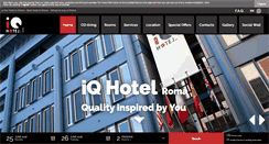 Desktop Screenshot of iqhotelroma.it